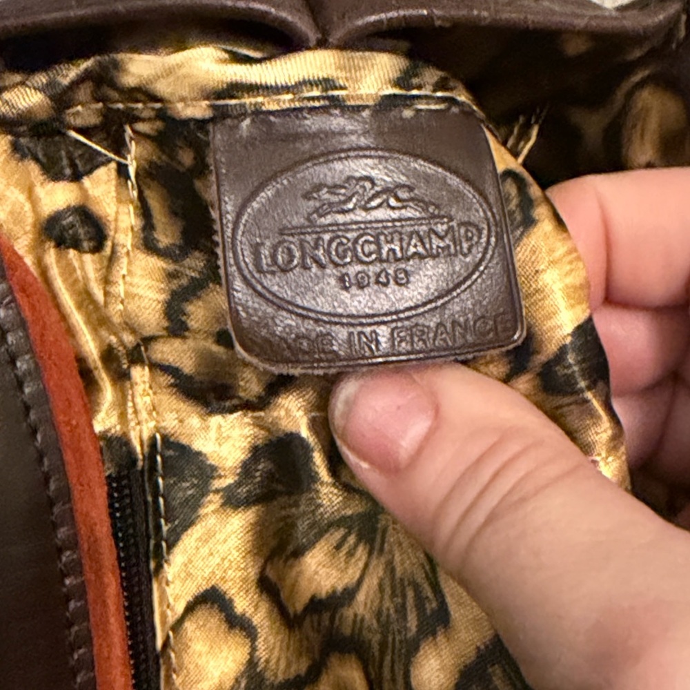 Longchamp Gatsby Python Embossed Shoulder Bag - Picture 8 of 11